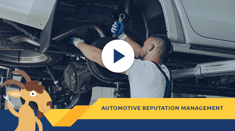 Auto Repair Online Reputation Management
